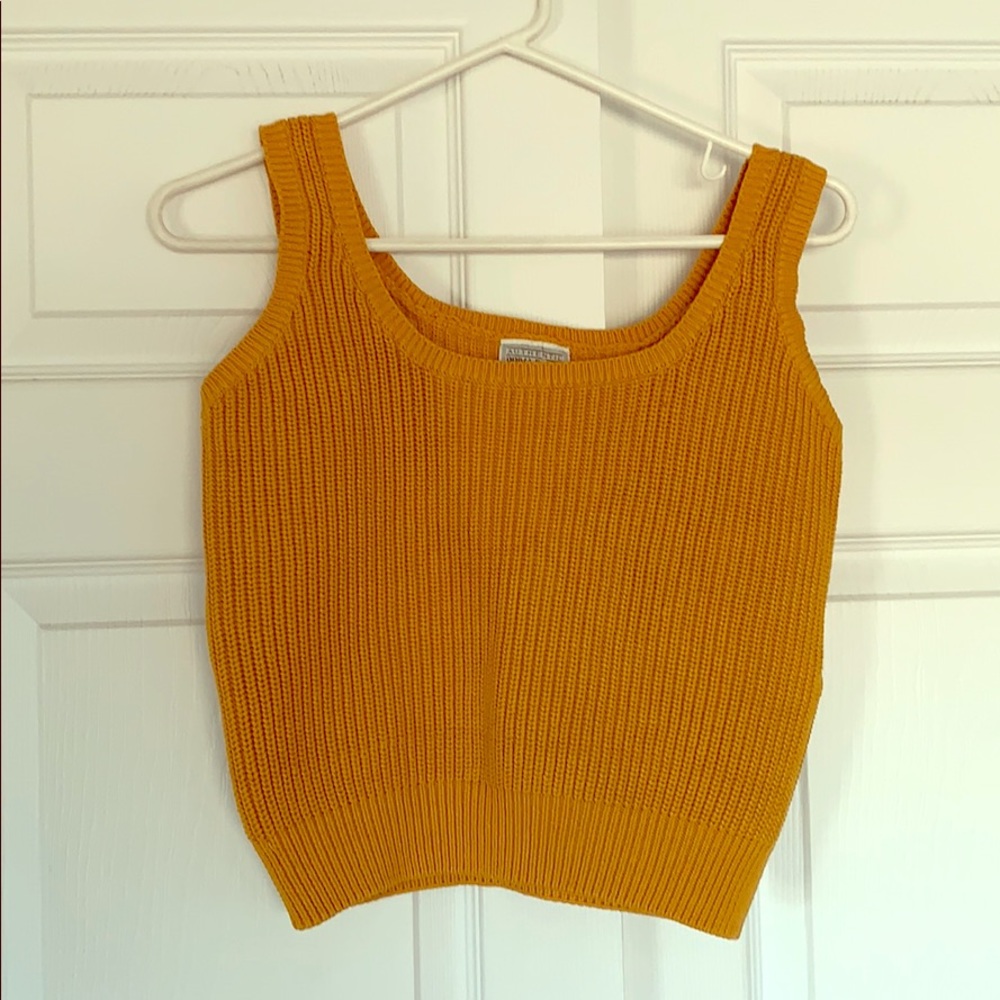Retro Knit crop top